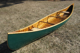 wood canoes, hand made canoes and paddles for sale